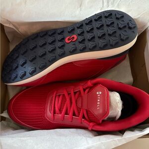 Stroll Men’s red and navy sneakers